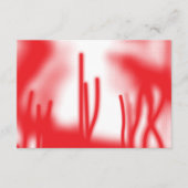 Carte D'accompagnement Un design graphique avec sha rouge et orange audac (Devant)