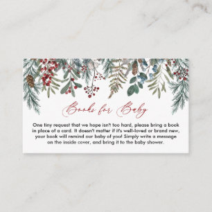 Carte D'accompagnement Un joyeux petit Baby shower livres pour Baby Card