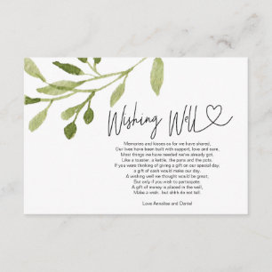 Carte D'accompagnement Un mariage Souhaite Bien Pour Un Mariage D'Été En