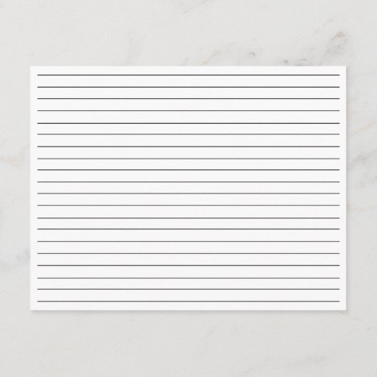 CARTE D'ACCOMPAGNEMENT UN NOUVEAU CHAPITRE COMMENCE LA RECETTE DE FÊTE DE (Dos)