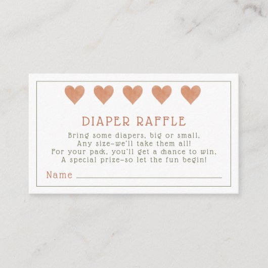 Carte D'accompagnement Un nouveau chapitre commence le boîtier de Baby sh (Devant)