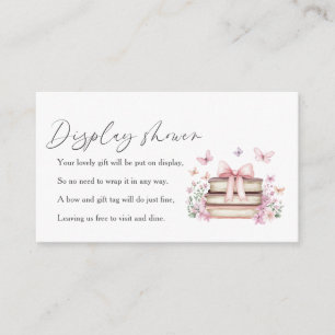 Carte D'accompagnement Un nouveau chapitre Storybook Baby shower Affichag