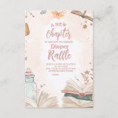 Carte D'accompagnement Un nouveau chapitre Storybook Diapper Raffle (Devant)
