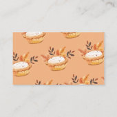 Carte D'accompagnement Un Petit Baby shower À Tarte Cutie Chaud Chaud Raf (Dos)