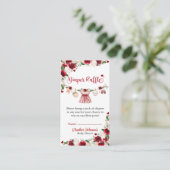 Carte D'accompagnement Un petit Baby shower de Valentine un peu amoureuse (Debout devant)