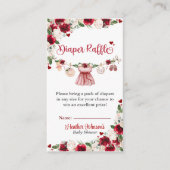 Carte D'accompagnement Un petit Baby shower de Valentine un peu amoureuse (Devant)