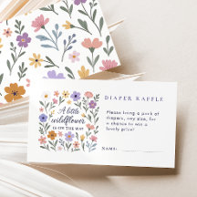 Un petit Baby shower Fleur sauvage de fille au cha