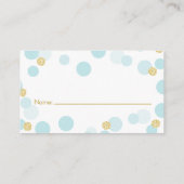 Carte D'accompagnement Un petit billet de rabat au Baby shower Prince (Dos)