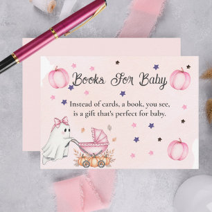 Carte D'accompagnement Un petit boo est presque dû Livres pour bébé