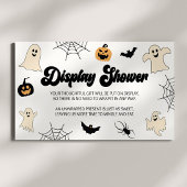 Carte D'accompagnement Un Petit Boo Halloween Baby shower Affichage Douch