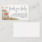 Carte D'accompagnement Un petit champignons Livres de champignons enchant (Devant / Derrière)