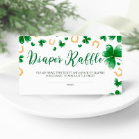 Un Petit Charme Chanceux Baby shower Déchets Raffl