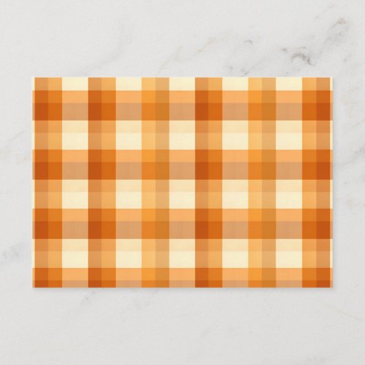 Carte D'accompagnement Un Petit Citrouille Automne Automne Bébé Déchets R (Dos)