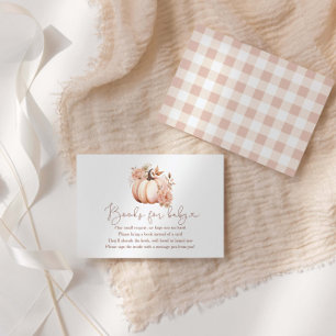 Carte D'accompagnement Un Petit Citrouille Automne Livres Pour Bébé