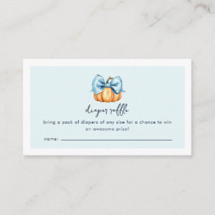 Carte D'accompagnement Un Petit Citrouille Est En Chemin De Baby shower G