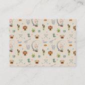 Carte D'accompagnement Un Petit Pêcheur Scripts Livres Pour Baby shower (Dos)