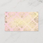 Carte D'accompagnement Un Petit Raffin Floral Rose De Déchets (Dos)