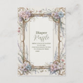 Carte D'accompagnement Un Petit Raffle Fleur sauvage Diapper (Devant)