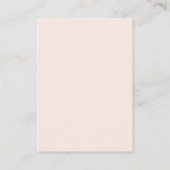 Carte D'accompagnement Un peu d'amour dans un Baby shower papillon en pot (Dos)