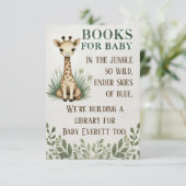 Carte D'accompagnement Un Peu Sauvage (Debout devant)