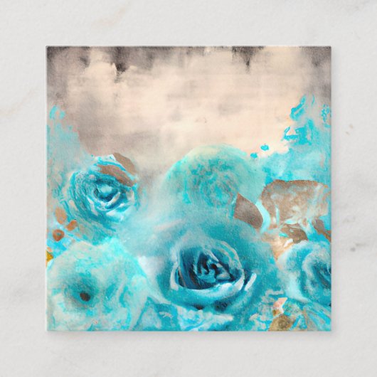 Carte D'accompagnement Un Shabby Bleu Chic Ephemera Design Series 7 (Devant)