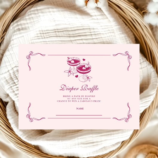 Carte D'accompagnement Un Tini Sur Le Chemin De Diapper Raffle