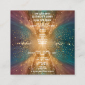 Carte D'accompagnement "Under the Stars : A Celebration of Love" (Devant)