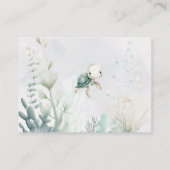 Carte D'accompagnement Undersea Enclosure Card (Dos)