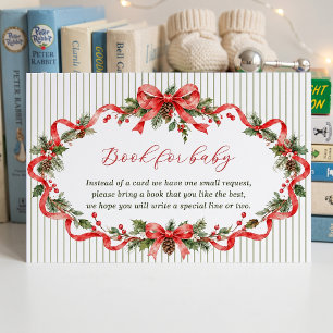 Carte D'accompagnement Une Baby Shower pour un Joyeux Petit Noël
