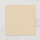 Carte D'accompagnement Une conception de série florale de mariage 10 (Dos)