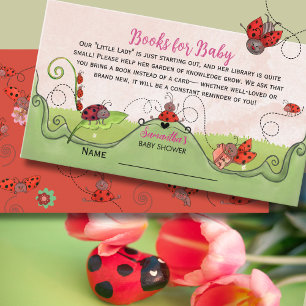 Carte D'accompagnement Une jolie petite coccinelle Livres pour bébé