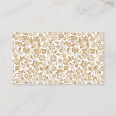 Carte D'accompagnement Une Note Élégante Sur Les Cadeaux Mariage Souhaite (Dos)