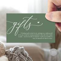 Une note sur les cadeaux, Honeymoon Fund, Wish, Ca