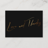 Carte D'accompagnement Une note sur les cadeaux Mariage d'écriture manusc (Dos)