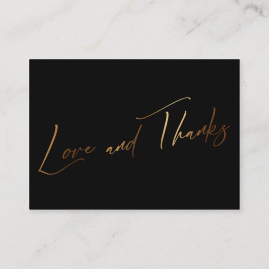 Carte D'accompagnement Une note sur les cadeaux Mariage d'écriture manusc (Dos)