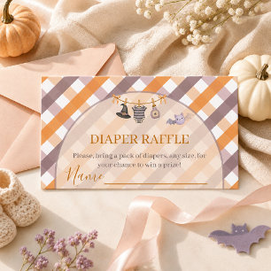 Carte D'accompagnement Une petite fée Halloween Lingerie Bébé Shower