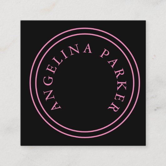 Carte D'accompagnement Unique Moderne Minimaliste Simple (Devant)