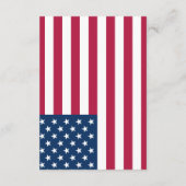 Carte D'accompagnement USA Couple (Dos)