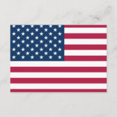 Carte D'accompagnement USA Couple (Dos)