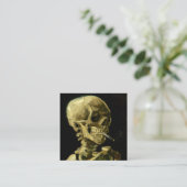 Carte D'accompagnement Van Gogh Fumer du squelette (Debout devant)