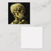 Carte D'accompagnement Van Gogh Fumer du squelette (Devant / Derrière)