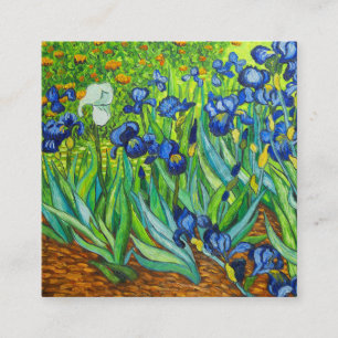 Carte D'accompagnement Van Gogh Irises