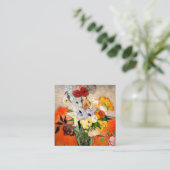 Carte D'accompagnement Van Gogh Roses and Anemones (Debout devant)