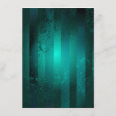 Carte D'accompagnement Veille bijoux Steampunk sur un Arrière - plan vert (Dos)