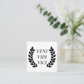 Carte D'accompagnement Veni Vidi Vici (Debout devant)