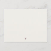 Carte D'accompagnement Venice Italie Canals Aquarelle Mariage Détails (Dos)