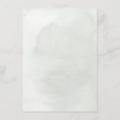 Carte D'accompagnement Verdure douce Fleurs tropicales Informations Maria (Dos)