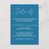 Carte D'accompagnement Véritable simplicité 3 Script Mariage hivernal min (Devant)