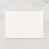 Carte D'accompagnement Verona Sunset Orange QR Code Mariage RSVP (Dos)