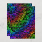 Carte D'accompagnement Verre de fierté (Devant / Derrière)